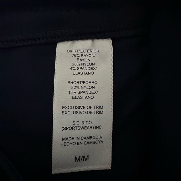 S.C. & CO. Women's Comfortable Stretch Double Wraparound Skort - Picture 11 of 12